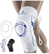 CURELIX Knee Braces for Knee Pain with Patella Gel Pad & Side Stabilizers for Men Women, Professi...