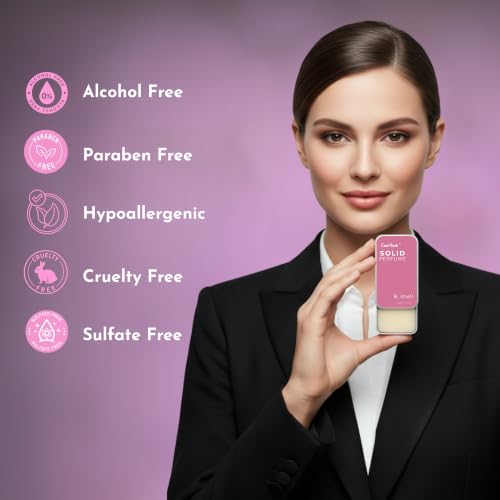 Image of Solid Perfume Combo - Long Lasting Solid Wax Perfume for Men & Women | Alcohol-Free, Travel-Friendly Pocket Perfume (12g Each) (Chief + B.Shell)