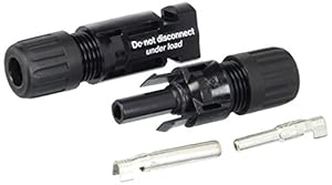 Samlex America MC4-2 Nicht Isolierte Flachstecker