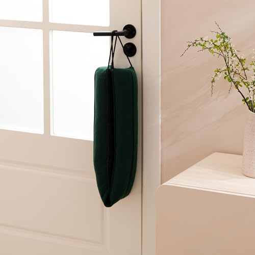 Image of Sunolga Door Draft Stopper, Removable Washable Cover, 38 inch, Dark Green