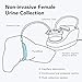 Female External Catheter, 30 Pack - Soft Latex, Non-Invasive & Comfortable Fit for Women, Universal for Most Bedside/Portable Suction Systems