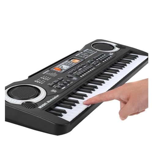 Électronique clavier Piano 61 Touches Piano Musique Numérique Clavier Électronique Clavier Noir Piano Électrique Avec Microphone Instrument À Clavier - Les Beatles, Paul McCartney, John Lennon, RIngo Starr, George Harrison Électronique clavier Piano 61 Touches Piano Musique Numérique Clavier Électronique Clavier Noir Piano Électrique Avec Microphone Instrument À Clavier – Image 5