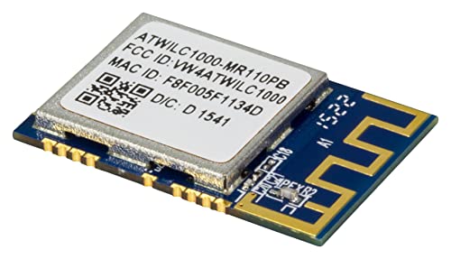 Módulo controlador de enlace, 2.472 GHz, módulos WLAN y adaptadores USB, módulos de comunicaciones y red, cantidad 1 | ATWILC1000-MR110PB