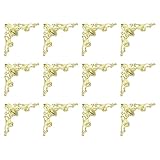 Ampia Applicazione: Questi angolari decorativi sono adatti per varie occasioni, come decorazioni per la casa, progetti fai da te, restauro di mobili, ecc., e possono anche essere posizionati in scatole per gioielli, scatole regalo, scrapbook, album fotografici e card maker