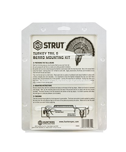 image for HUNTERS SPECIALTIES Strut Turkey Tail & Beard Mounting Kit - Durable E