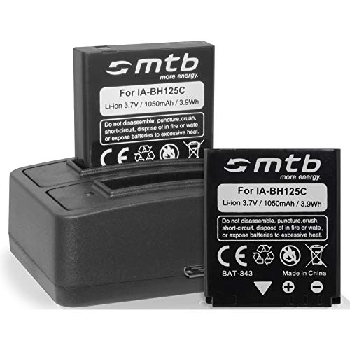 Adatto per tipo di batteria: Samsung IA-BH125C / Pentax D-Li106 (39863) / Ricoh DB-60, DB-65 (174584) / Sigma BP-41 (D00032) - 100% compatibile con: