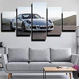 ❤✨❤ Gesamtgröße: ca. 150 x 80 cm (BxH) , 40x30 cm x 2 Teile (16x12 Zoll x 2 Panel), 60 x 30 cm x 2 Teile (24 x 12 Zoll x 2 Panel), 80 x 30 cm x 1 Teil (32 x 12 Zoll x 1 Panel) 5-teilig auf Premium Vlies Leinwand