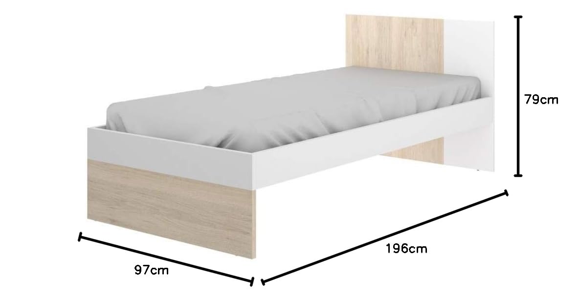 Befara Cama Juvenil Limo - Sin cajones