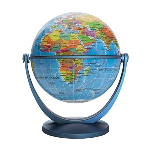 Waypoint Geographic Gyroglobe World Globe, 4", Blue Oceans #TOP4