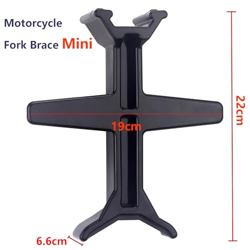 Motorcycle Fork Brace Mini,Motocross Dirt Bike Fork Support Mini,Suspension Fork Support Guard Transportation Protector,Motorcycle Accessories for 7.75 inch to 10 inch of Fork Travel by WINTOWIN - Image 4