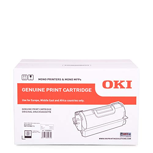 Cartouche de toner noir OKI 45488802 pour imprimer 18000 pages sans interruption