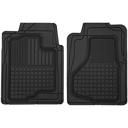 2 Front All Weather Custom Heavy Duty Rubber Floor Mats For Auto Car Truck Suv #TOP11