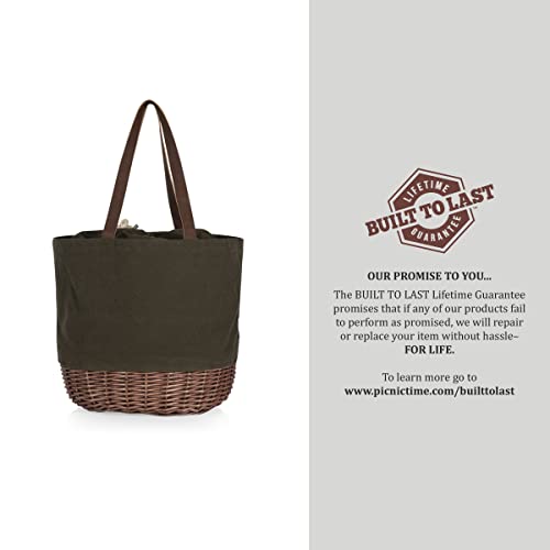 PICNIC TIME Tahoe XL Tote Cooler Bag, Versatile Insulated Cooler Bag with 48-Can Capacity, Soft Insulated Tote with Water-Resistant Interior Liner, Long Straps, and Exterior Pocket