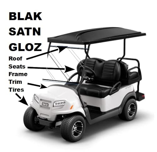 Gloz – Motorcycle, Golf Cart, Rv Safe - Trim, Tire Shine & Preservation Treatment, Oem Restorer - Fading Plastic, Cracking Vinyl, Tire Dry Rot. Dry-Seal Ceramic Coating Protectant - Semipermanent #TOP4