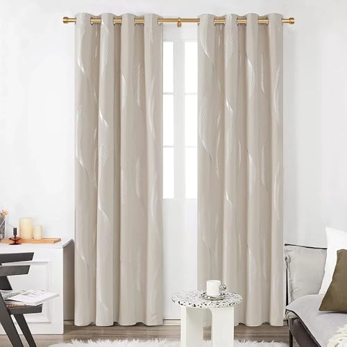 Lwiiom Heavy Duty Curtain Rods,1 1/4" Large Diameter Premium Nonadjustable Curtain Rod,144in/12ft Custom Window Treatment Rods with Durable Aluminum Brackets and End Caps,Gold Finish by Lwiiom - Used condition - Image 8