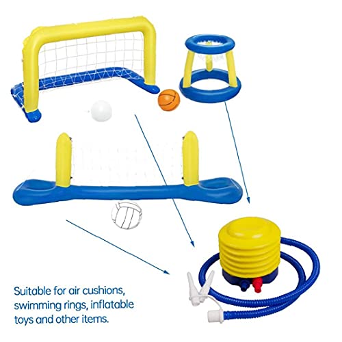 Opblaasbare bal pomp zomer draagbare hand voet pomp zwembad speelgoed accessoires bad benodigdheden - Image 4