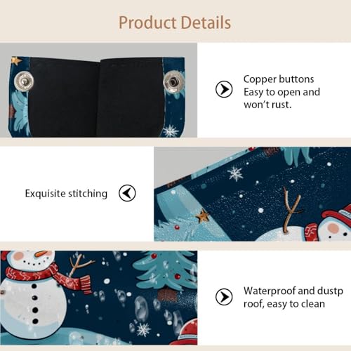 Housse boîte à mouchoirs Noël lot de 2, cadeau idéal pour les fêtes