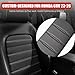 ANMOSVO for Honda CRV 2026 2025 2024 2023 Center Console Cover - Vegan Leather Armrest Protector for Honda CR-V LX EX Sport Hybrid EX-L Sport Touring Hybrid Accessories 2023 2024 2025（Black Stitches）
