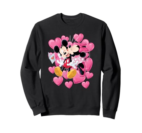 Disney Mickey And Friends Valentine's Day Couple In Love Sweatshirt