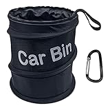 Portable Car Trash Can, Foldable Pop-up Car Trash Bag, Collapsible Garbage Holder Container Waste...