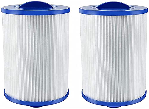 KTMAID Spa Filterkartusche, Whirlpoolfilter Kartuschenfilter, für Pleatco PWW50 Whirlpool-Filter, für Unicel 6CH-940, Filterkartuschen für Ersatz Filter (2 Pack) Cover