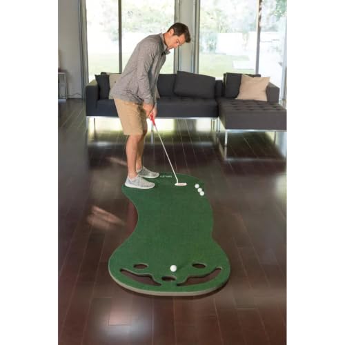 Image of SKLZ Putting Green: Perfect Your Golf Skills with Realistic Home Practice - Improve Your Putting Stroke, Lower Your Scores, and Enjoy Convenient, Training Anytime, Anywhere!