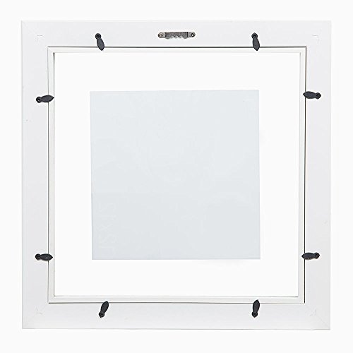 Gallery Solutions 12x12 White Float Frame For Floating Display of 10x10 Image - Thumbnail 7