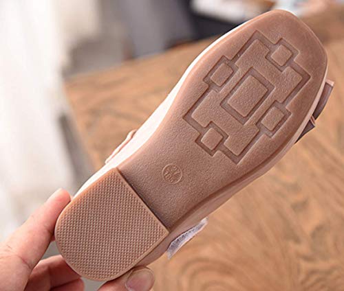 Kids Girls Dress Ballerina Mary Jane Flats Uniform School Ballet Shoes Wedding Princess Dress4