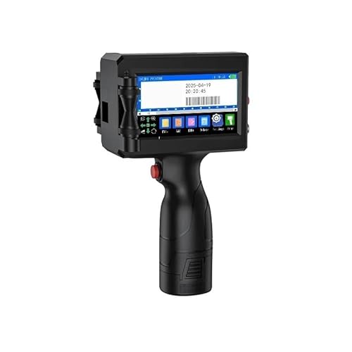 E15 �n���h�w���h �C���N�W�F�b�g �v�����^ 12.7 �~�����[�g��/25.4 �~�����[�g���o�b�`�ԍ����S���t QR �o�[�R�[�h�摜���x���R�[�f�B���O�}�V�� ���܂��܂ȍގ��ɑΉ�(12.7mm without ink)