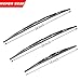 OTUAYAUTO Front and Rear Windshield Wiper Blade Kit Replacement for Land Rover Range Rover Full Size, DKC000040 LR012047