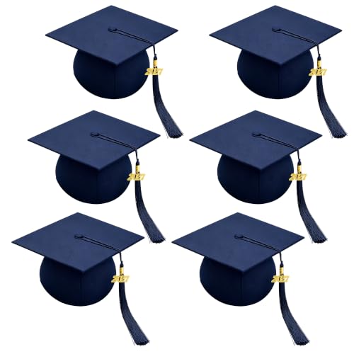 Image of Unisex Matte Graduation Cap 2026 2027 Tassel for High School