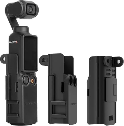 AUDASO DJI OSMO pocket 4 �p �A�N�Z�T���[ ���@�\�g���ی�x�[���A�_�v�^�[ �^�C�g�t�B�b�g�A���h�~�A�Ռ��z�� 2�̃I���W�i���O���b�v�ɑΉ� �R�[���h�V���[�g���|�[�g �}�C�N��t�B�����C�g�Ȃǂɐڑ��\ osmo pocket4�A�N
