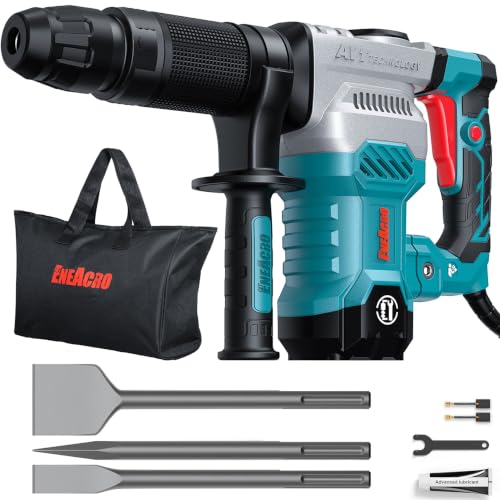 Image of ENEACRO SDS-Max Demolition Jack Hammer, 11 Amp Electric
