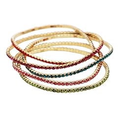 Vibrant Rainbow Gold Tone