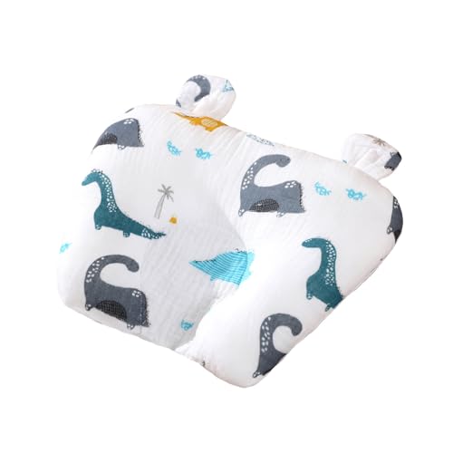 Baby Neck Pillow Children's Pillow Newborn Breathable Flat Head Deformation Suitable for 0 12 Months of Newborns Baby Stroller Car Seat Pillowcase for Toddler Pillows, Comfortable and Soft