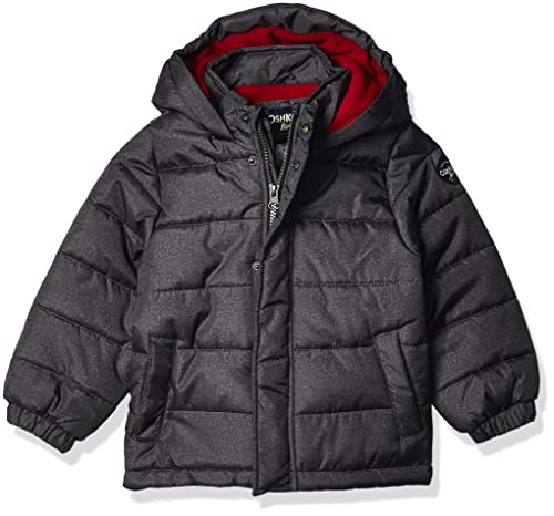 Image of OshKosh B'Gosh boys Heavyweight Winter Jacket With Sherpa Lining