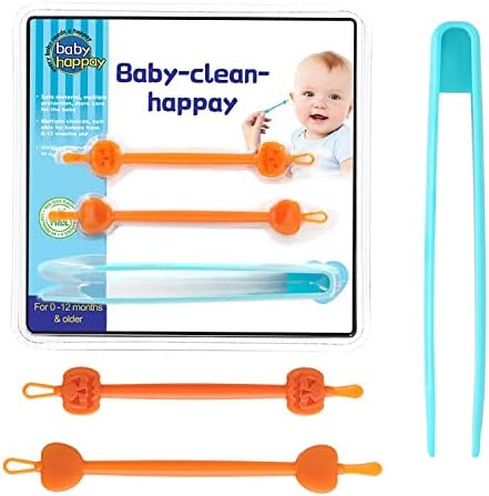 3 Pack Baby Nasal Booger and Ear Cleaner,Nose and Ear Gadget,Nose Cleaning Tweezers,Safe Baby Booger Remover,Nasal Booger Picker for Newborns and Infants,Earwax and Snot Removal Baby Must Have Items
