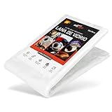 EVAFLOOR® Fibra Lana de Vidrio 50x75 cm - 8mm Grosor | Resistente hasta 800 °C | Reduce Ruido Escape | Fácil Instalación | Apto Enduro, Quad y Scooter