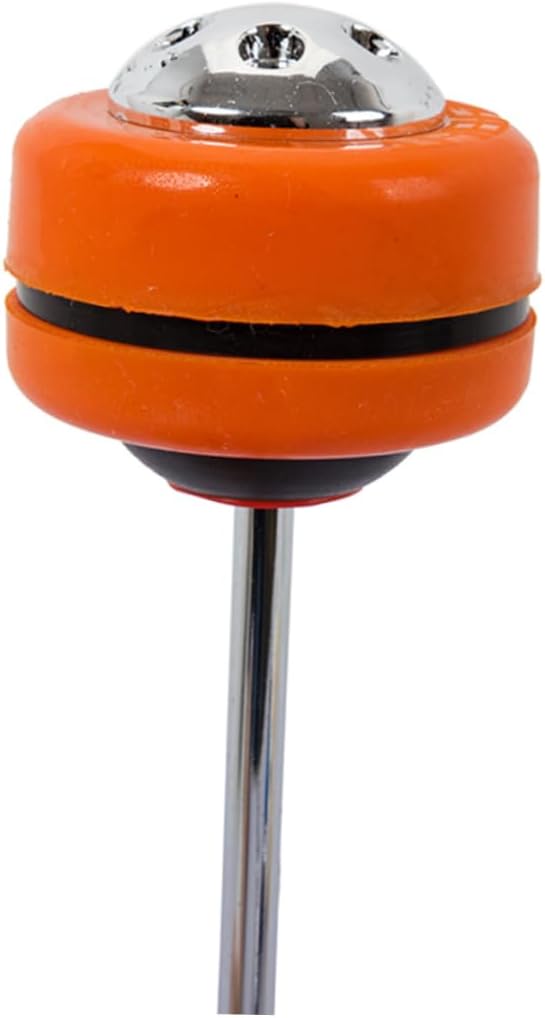 Hemoton Sturdy Metal Drumsticks Silicone Head Drum Hammers for Parts Drum Mallets Accessory