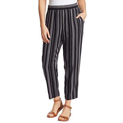 Jessica Simpson Ladies' Soft Printed Pant Medium Black