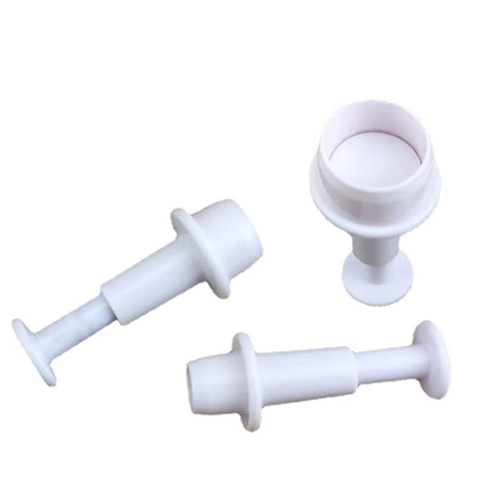 Xjdzineq Of 3 Round Cookie Molds Cake Fondant Spring Dies Baking Accessories for Baking Fondant