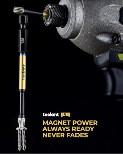 Image of toolant T15 2 inch Impact Torx Bits, 1 /4 inch Hex, S2 Steel, 10-Piece Set