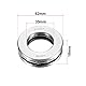 sourcing map 51207 Axialkugellager 35 mm x 62 mm x 18 mm Chromstahl ABEC3 Einreihige Walze