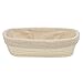 9 inch Rectangle Banneton Bread Proofing Basket, BetterJonny Artisan Bread Dough Proofing Rattan Basket +Liner Combo for Professional and Home Bakers