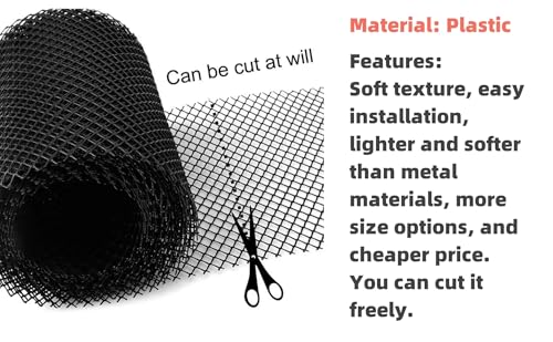 18CMX8M Kunststoff-Dachrinnenschutz, robuster Dachrinnenschutz, Laubschutz für Dachrinnen, Laubfilter (18CMX800CM)