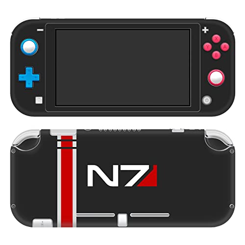 Head Case Designs Officially Licensed EA Bioware Mass Effect N7 Logo Graphics Vinyl Sticker Gaming Skin Decal Cover Compatible With Nintendo Switch Lite
