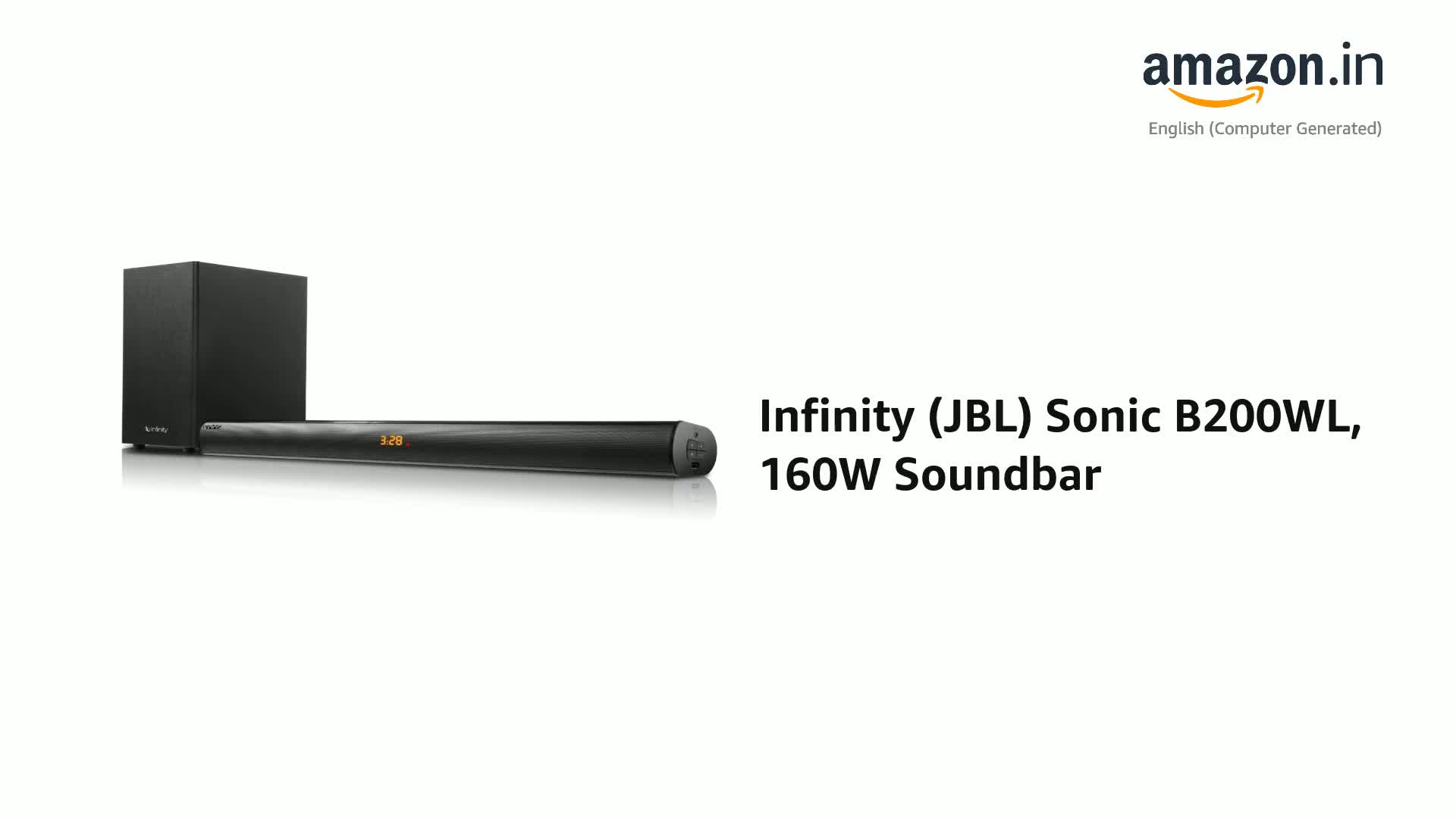 Infinity (JBL) Sonic B200WL, 160W 