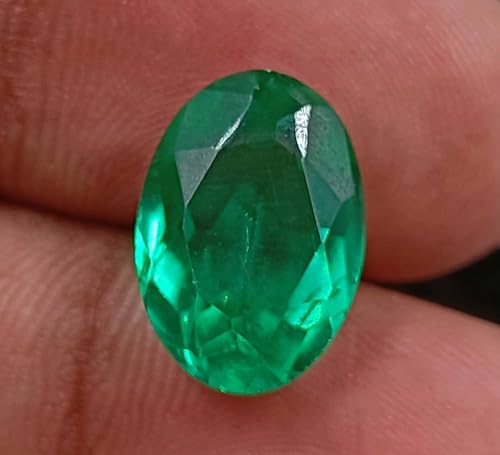 Globalgems Green Emerald 6.25 Carat Natural Certified Loose Gemstone Faceted Oval Cut Gemstone colombia2