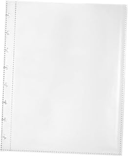 TEHAUX Encadernação Dentro De Páginas Fichário Pasta De Arquivo De Bolso Fichário De Bolso Página Projeto Bolso Zíper Fichário A4 Fichário Protetor De Arquivo Criativo Criança Alta