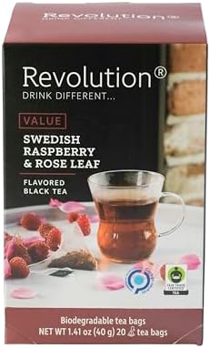 Amazon.com : REVOLUTION TEA® Raspberry Black Tea [THE ORIGINAL ...